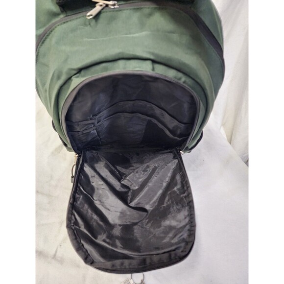 Alaska Green Canvas Backpack 2 Zipper. - Picture 11 of 15